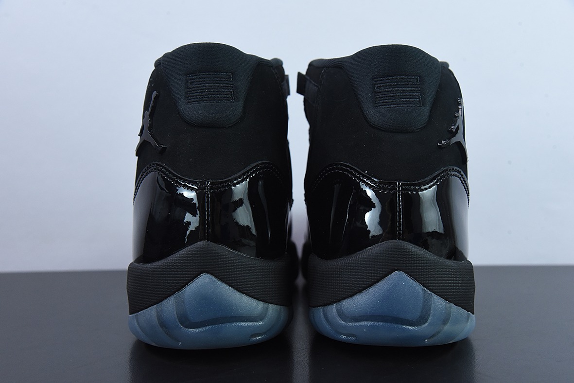 Air Jordan 11 Retro 高帮男士篮球鞋 黑伽马 货号：378037-005