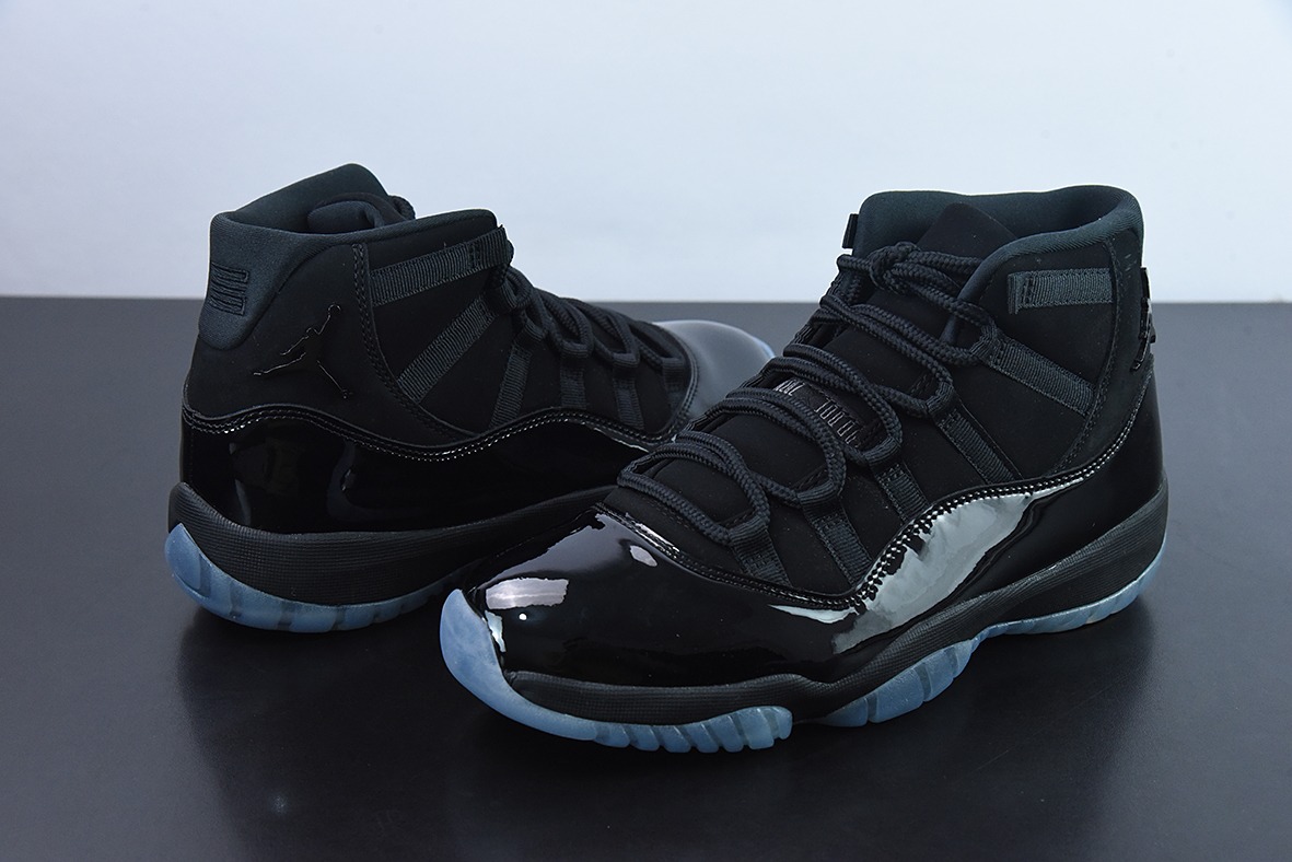 Air Jordan 11 Retro 高帮男士篮球鞋 黑伽马 货号：378037-005
