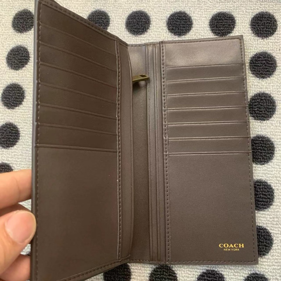 Coach COACH 男士西裝錢包 外貿質量 F75013 F74599 F75365
