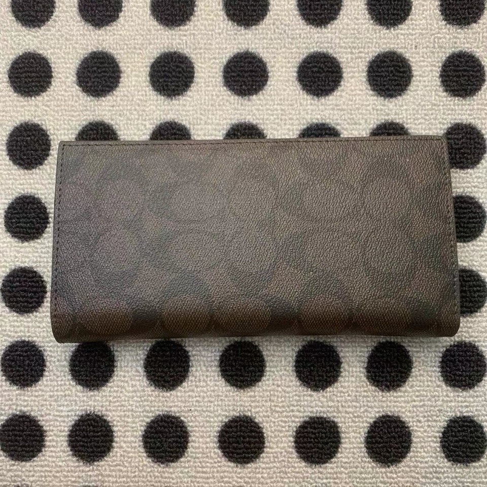 Coach COACH 男士西裝錢包 外貿質量 F75013 F74599 F75365