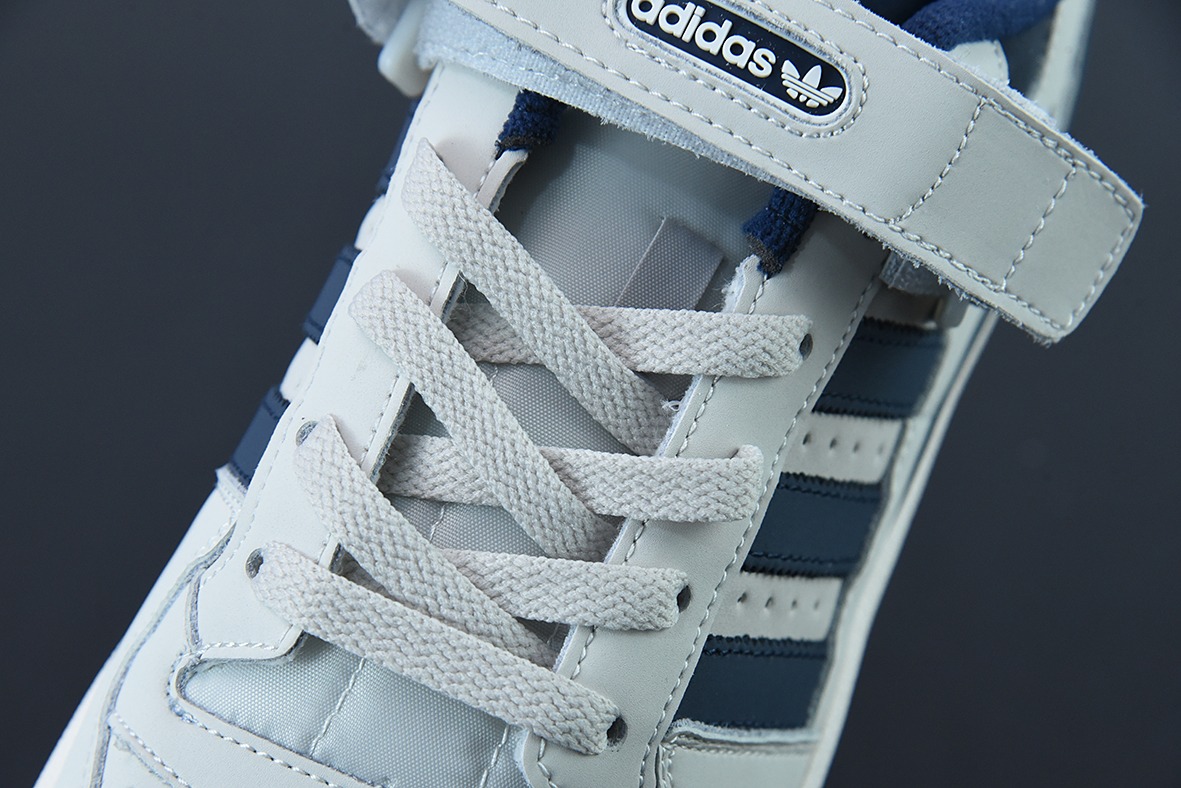 阿迪达斯Adidas三叶草 Originals Forum 84 Low 罗马系列魔术贴低帮复古系带百搭休闲运动板鞋GY6553