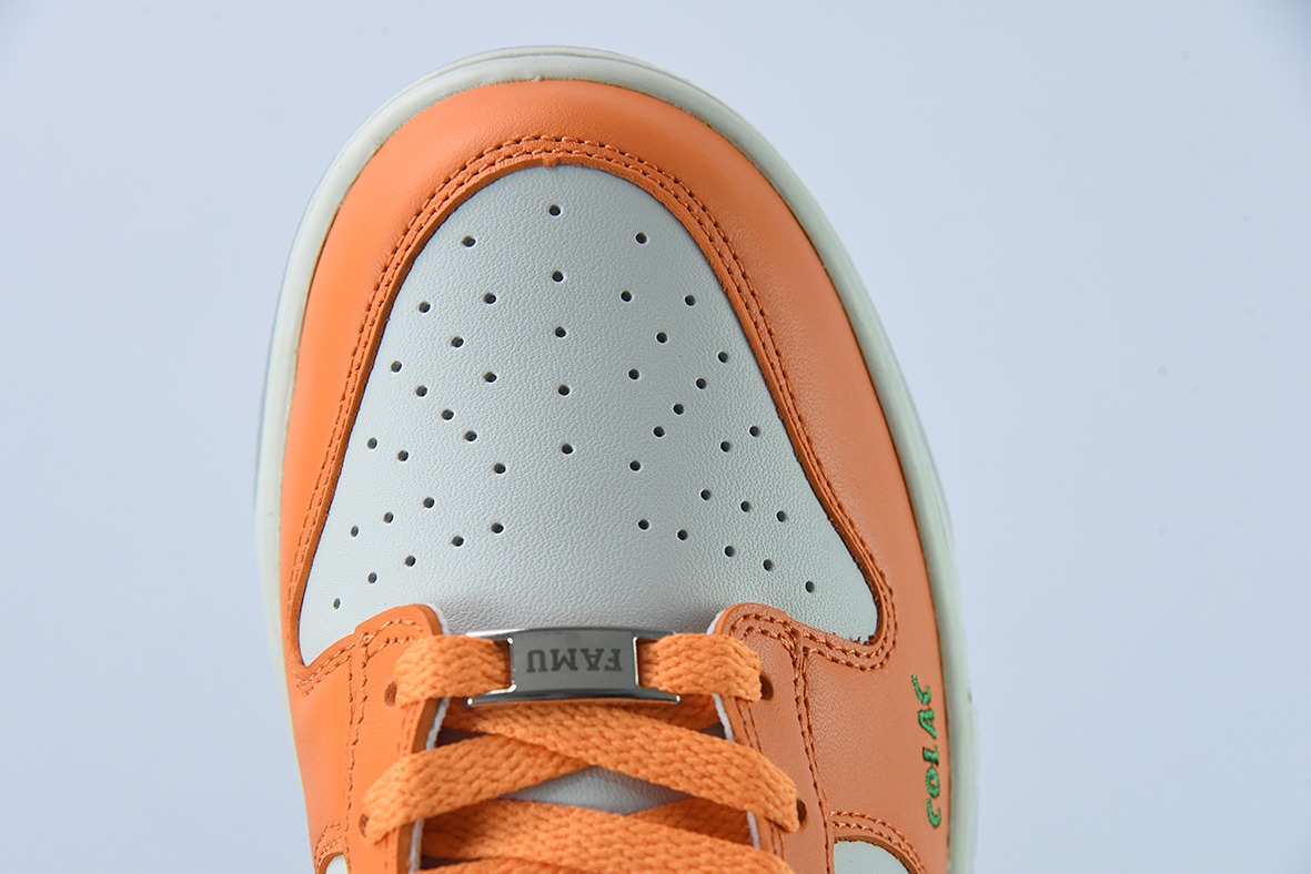 NIKE SB Dunk low FAMU橙绿大蛇联名男女同款运动鞋 官方货号: DR6188 800