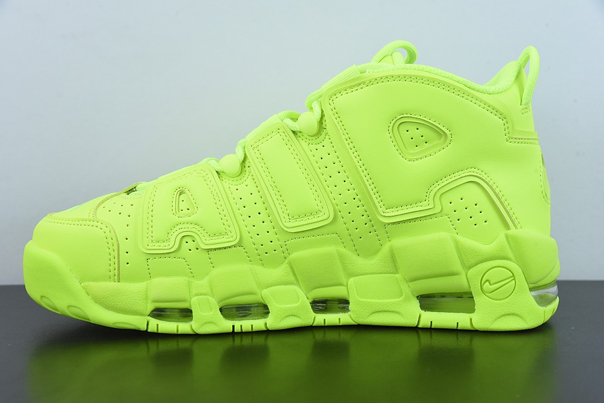 Nk Air More Uptempo 96 QS 荧光绿 皮蓬初代系列经典高街百搭休闲运动文化篮球鞋 货号;DX1790-700