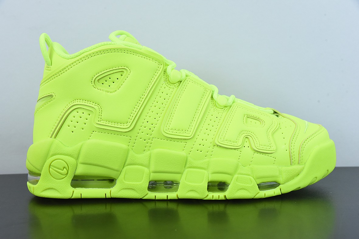 Nk Air More Uptempo 96 QS 荧光绿 皮蓬初代系列经典高街百搭休闲运动文化篮球鞋 货号;DX1790-700