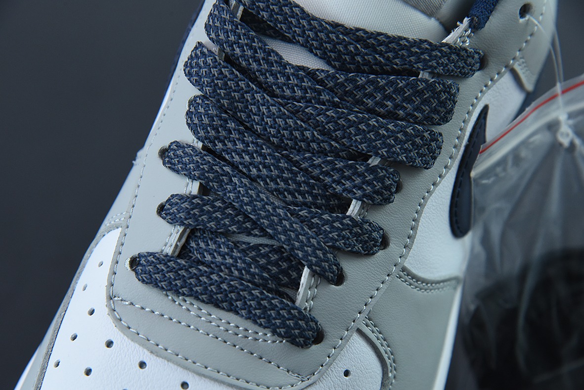 Nike Air Force 1 Low ’07 灰蓝满天星配色 空军一号低帮货号：KU5696-002