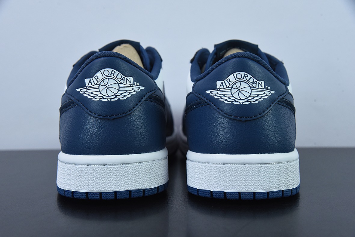 Air Jordan 1 Low AJ1 乔1白蓝 低帮休闲板鞋 货号：CZ0790-065
