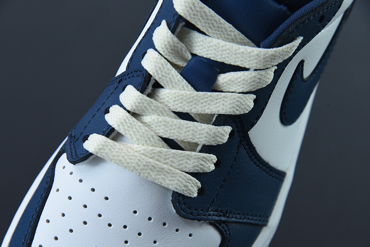 Air Jordan 1 Low AJ1 乔1白蓝 低帮休闲板鞋 货号：CZ0790-065