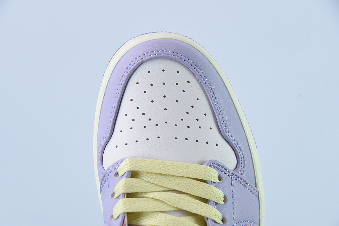 Air Jordan 1 Low"Easter"乔1 乔丹1代低帮粉紫女士休闲板鞋 彩蛋  复活节 货号：DZ2768-651
