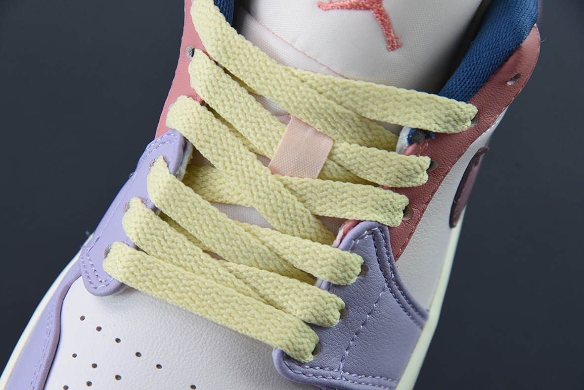 Air Jordan 1 Low"Easter"乔1 乔丹1代低帮粉紫女士休闲板鞋 彩蛋  复活节 货号：DZ2768-651
