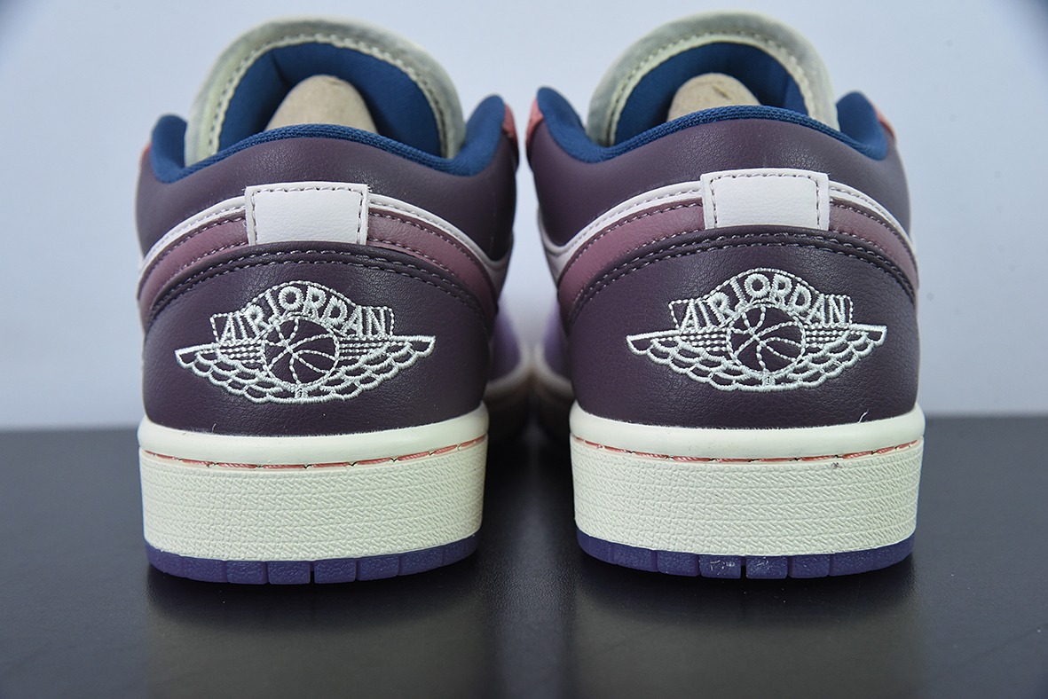 Air Jordan 1 Low"Easter"乔1 乔丹1代低帮粉紫女士休闲板鞋 彩蛋  复活节 货号：DZ2768-651