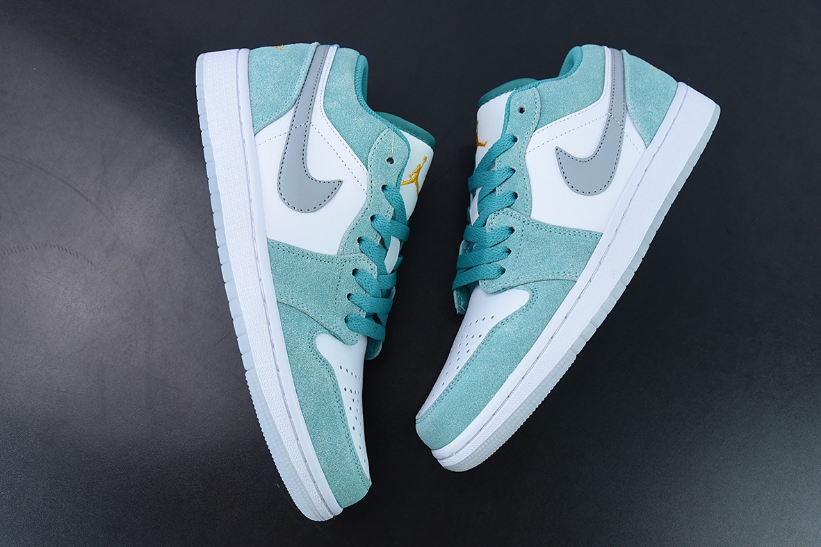 Air Jordan 1 Low"New Emerald"AJ1乔丹一代低帮经典复古文化休闲运动篮球鞋货号DN3705-301