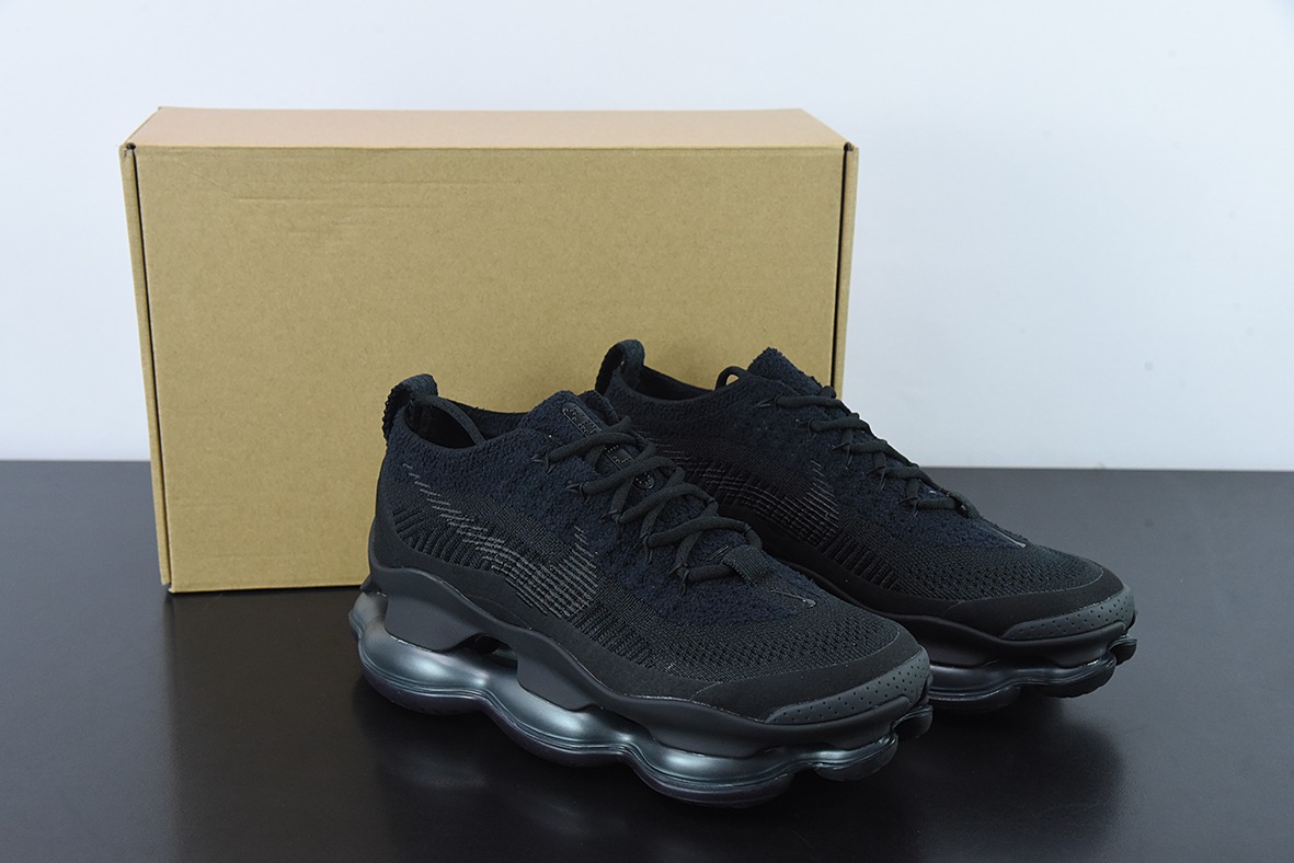 NK Air Max Scorpion "Wolf Grey" 潮流跑鞋 黑色