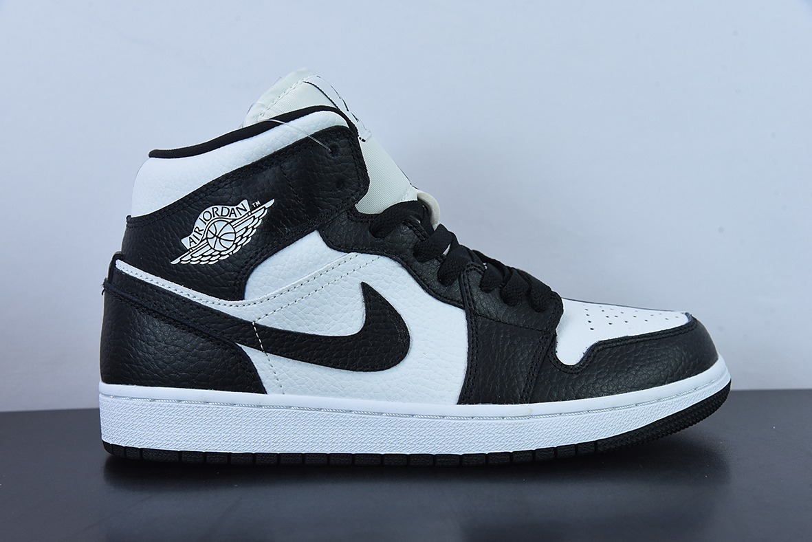 Air Jordan 1 Mid  “黑白阴阳”中邦系列篮球鞋 货号：DR0501 101