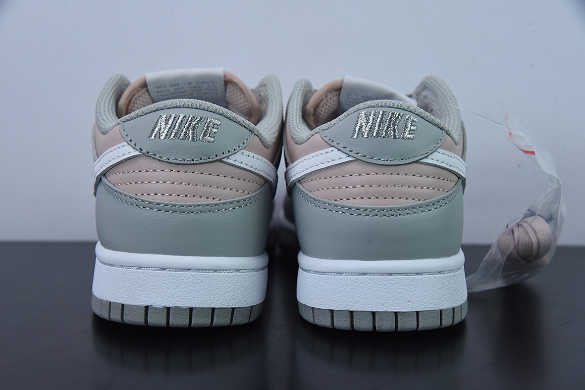 NK Dunk Low "Pink/Grey" 复古百搭低帮休闲板鞋 粉灰拼接货号:DM8329-600