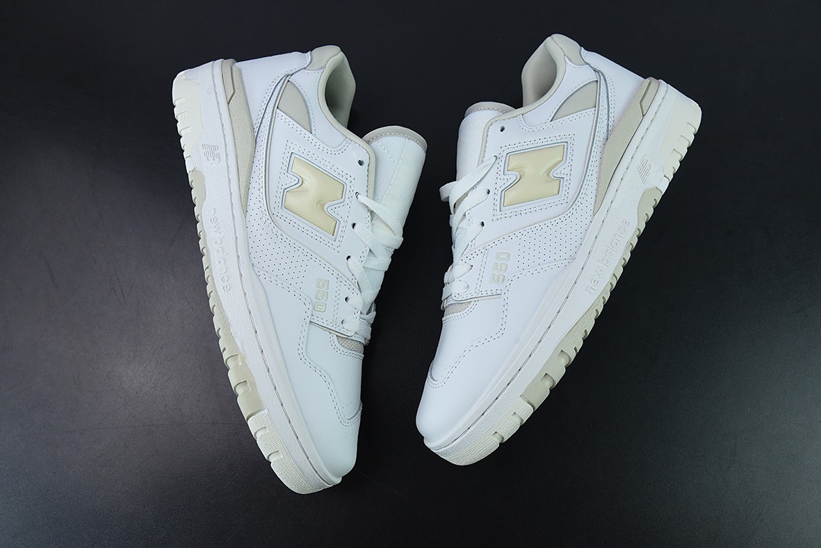 New Balance BB550纯原系列 新平衡皮面中性休闲跑鞋 官方货号: BBW550WS