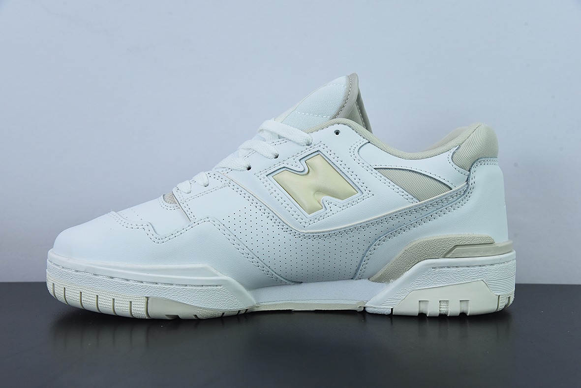 New Balance BB550纯原系列 新平衡皮面中性休闲跑鞋 官方货号: BBW550WS