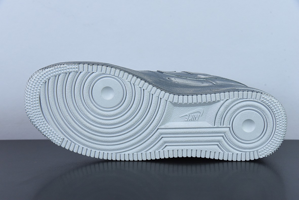Nike Air Force 1 Low 浸染 酒精刮刮乐 ”灰黑“男女同款休闲板鞋 货号：CW2288-111