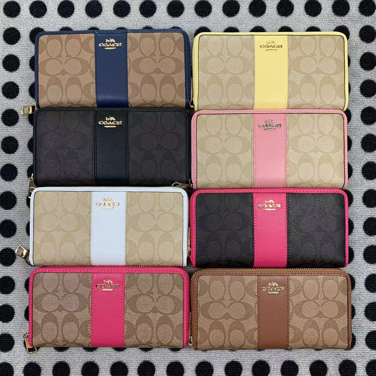 Coach ～COACH 女士钱包 F52859 长款钱包 外贸质量 尺寸：20*10*2CM