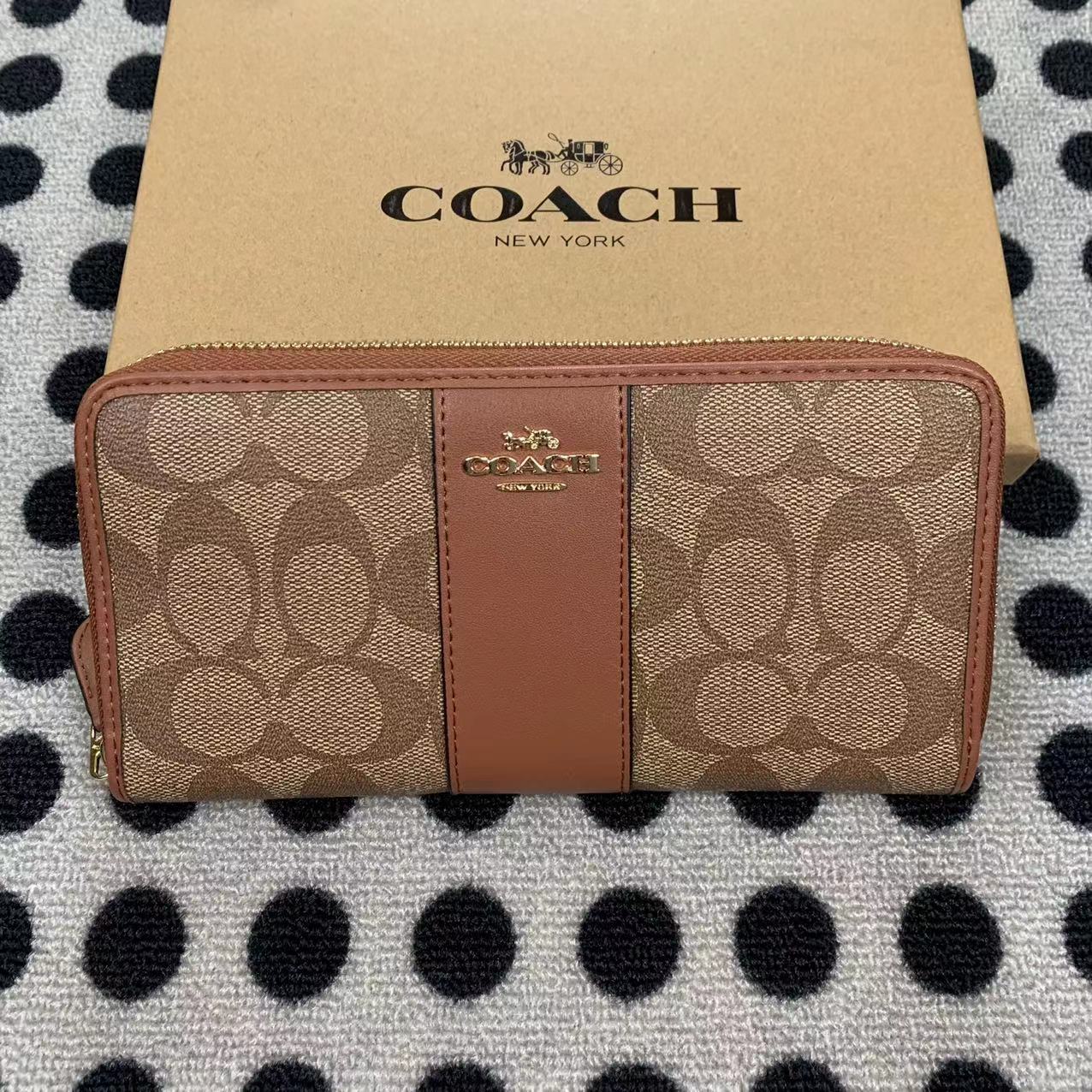 Coach ～COACH 女士钱包 长款拉链钱包 F54630 外贸质量