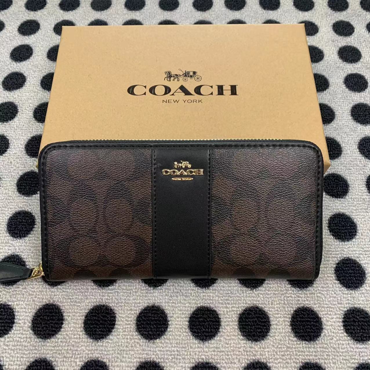 Coach ～COACH 女士钱包 长款拉链钱包 F54630 外贸质量