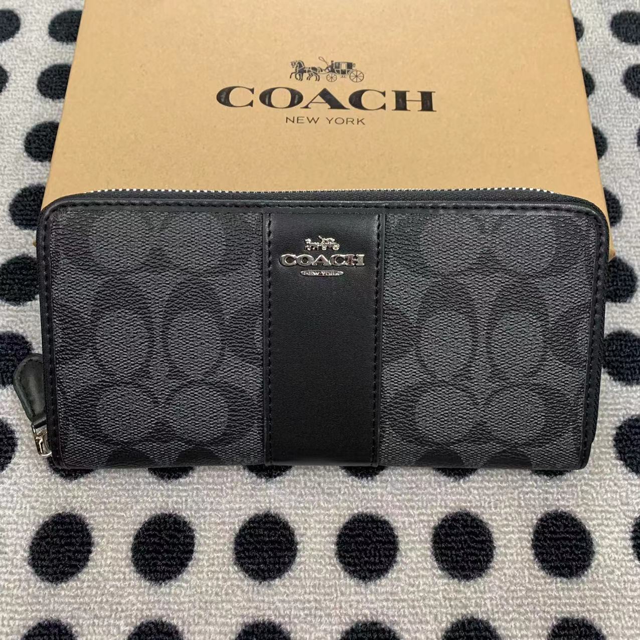 Coach ～COACH 女士钱包 长款拉链钱包 F54630 外贸质量