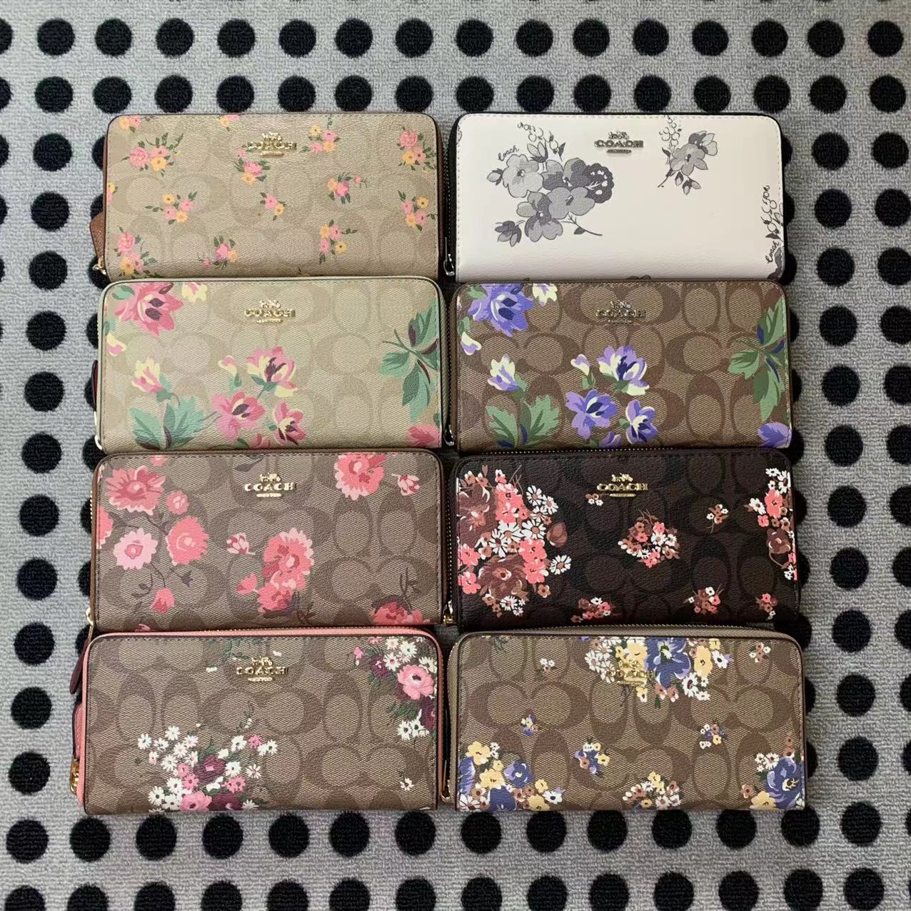 Coach ～COACH 女士钱包 长款拉链钱包