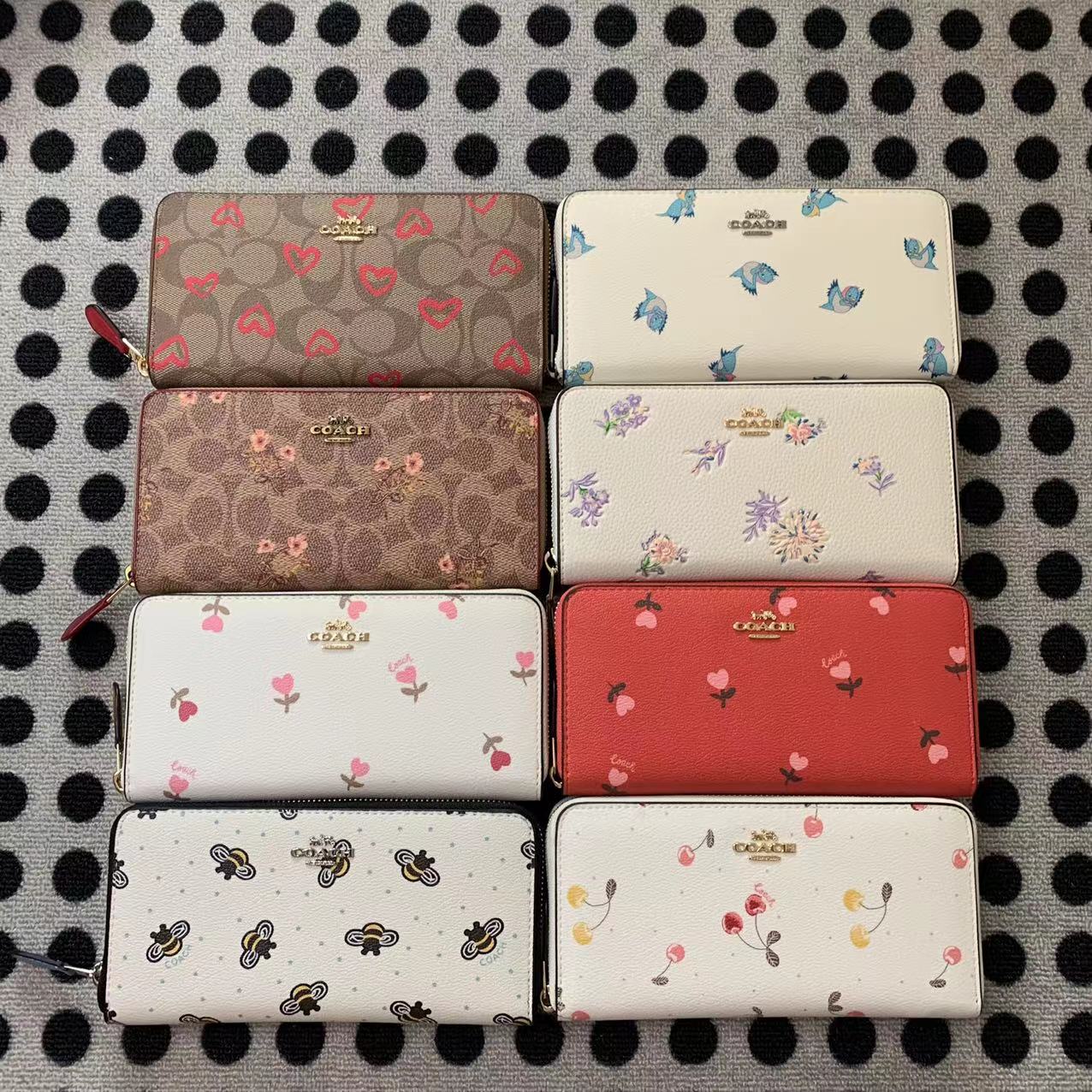 Coach ～COACH 钱包 女士长款拉链钱包 C3287 23498 67245 69832 91649