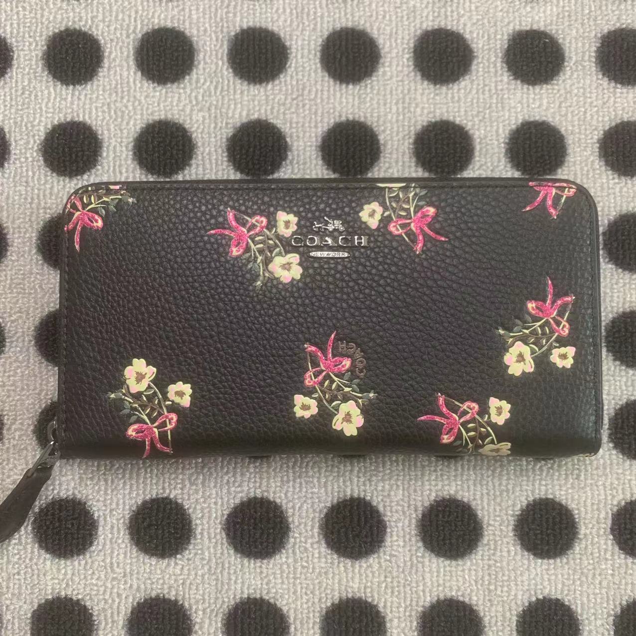 Coach ～COACH 女士錢包 印花錢包 F28444 外貿質量