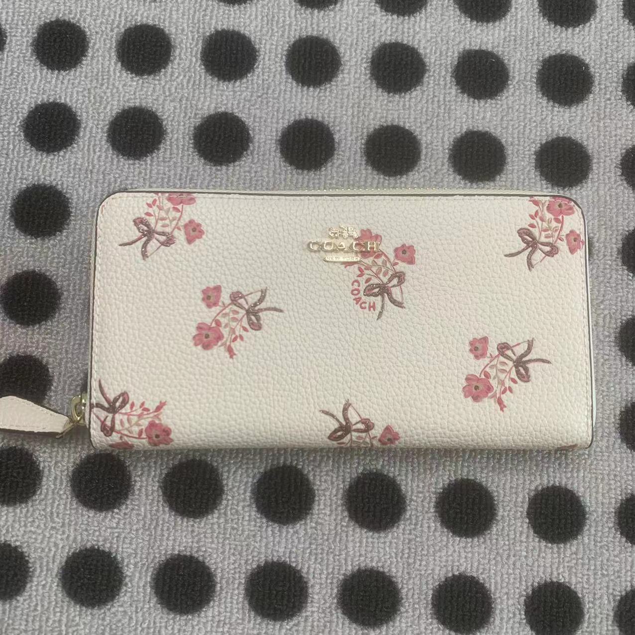 Coach ～COACH 女士錢包 印花錢包 F28444 外貿質量