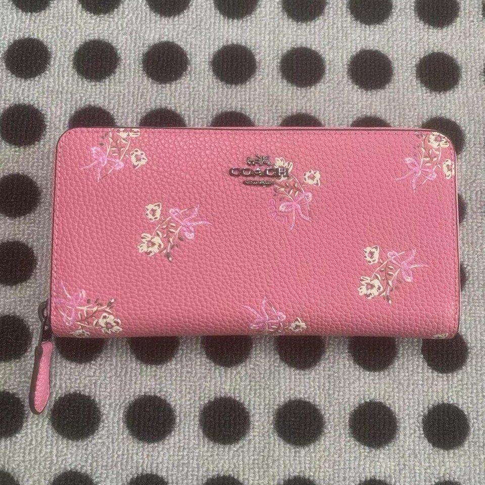 Coach ～COACH 女士錢包 印花錢包 F28444 外貿質量