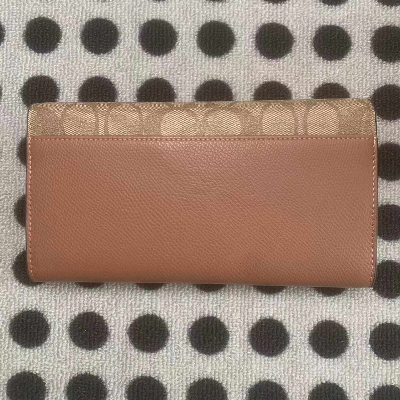 Coach ～COACH 女士錢包 大三折錢包 F53763 外貿質量
