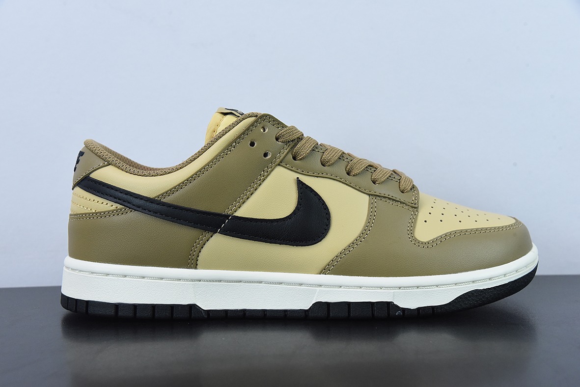 Nike SB Dunk Low “Dark Driftwood”棕黑低帮休闲板鞋 货号：DD1503-200
