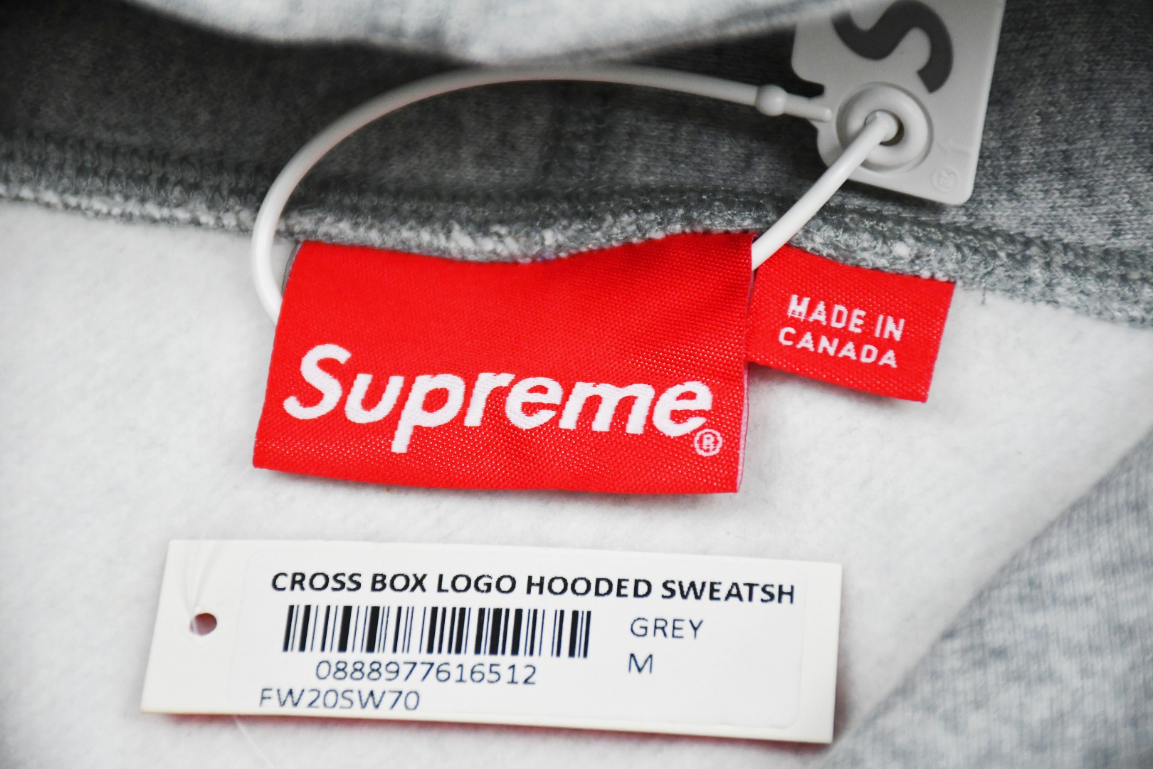 Supreme FW20 Week 15 Cross Box Logo Hoody Set Details - 图片 4