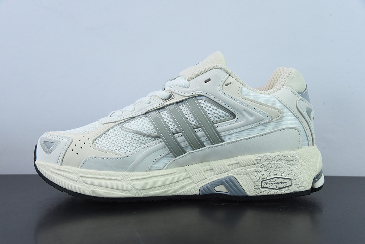 阿迪达斯Adidas Originals Response CL"Cream/White"响应CL系列老爹风复古透气缓震休闲运动慢跑鞋“乳白灰银”GY2014