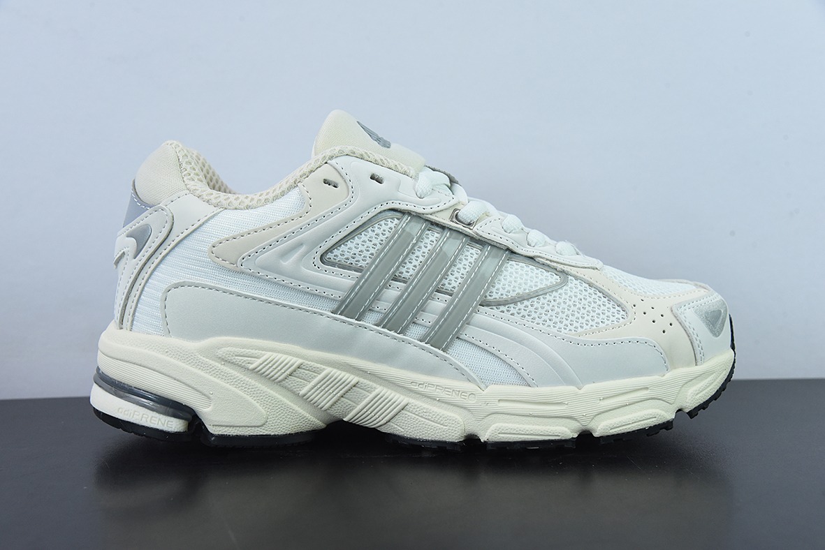 阿迪达斯Adidas Originals Response CL"Cream/White"响应CL系列老爹风复古透气缓震休闲运动慢跑鞋“乳白灰银”GY2014