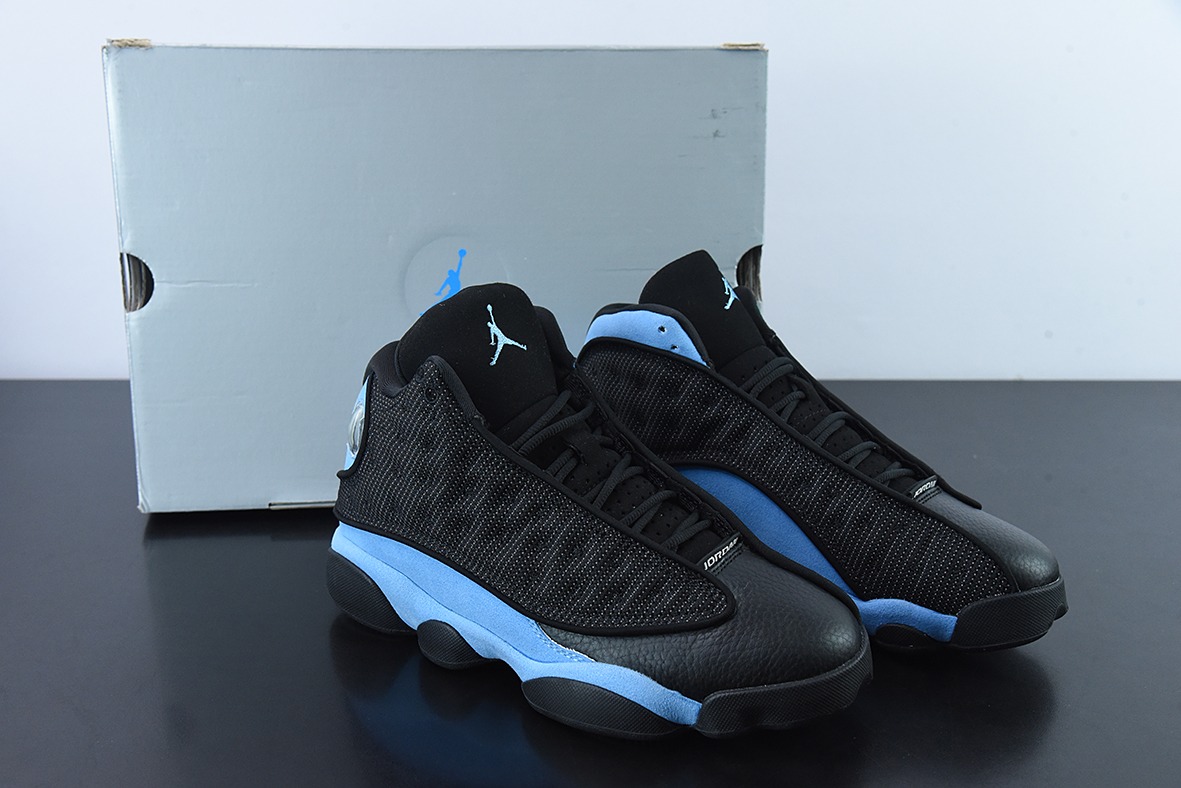 Air Jordan 13 XIII"Black/University Blue"AJ13代篮球鞋“黑北卡蓝3M反光”货号DJ5982-041