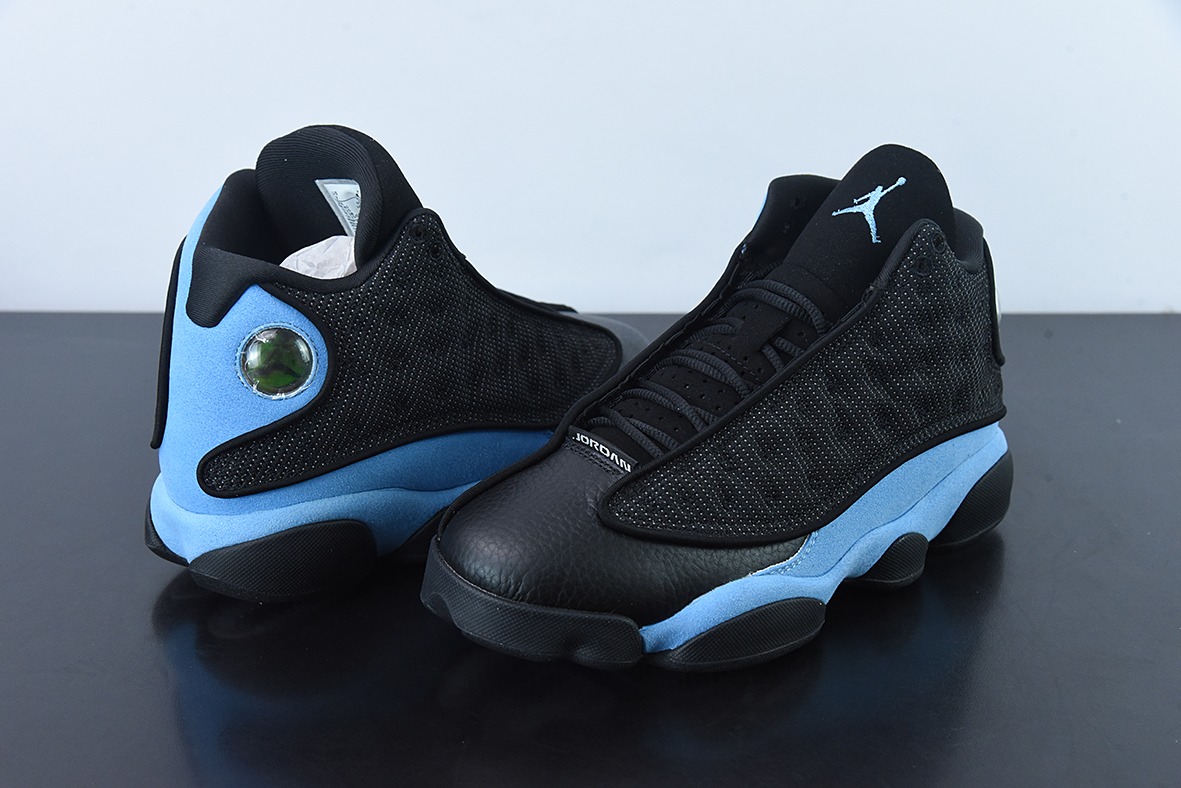 Air Jordan 13 XIII"Black/University Blue"AJ13代篮球鞋“黑北卡蓝3M反光”货号DJ5982-041