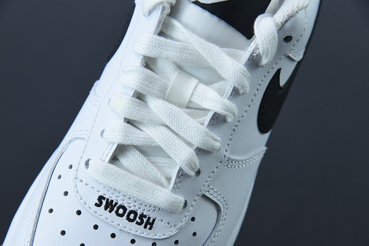 Nike Air Force 1 AF1 空军一号/低帮 白黑 灰尾 刺绣低帮休闲板鞋 货号:CT5531-100