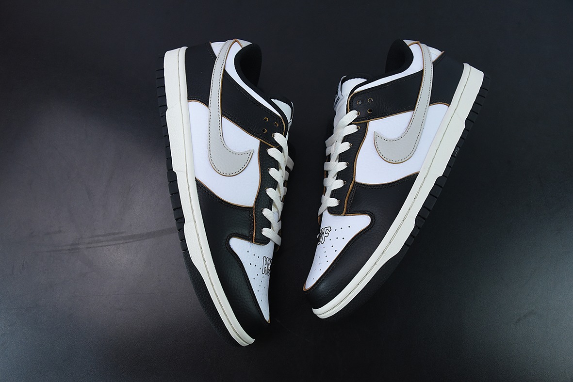 NK HUF x NK Dunk SB Low 低帮运动休闲板鞋 黑白 刮刮乐 FD8775-001