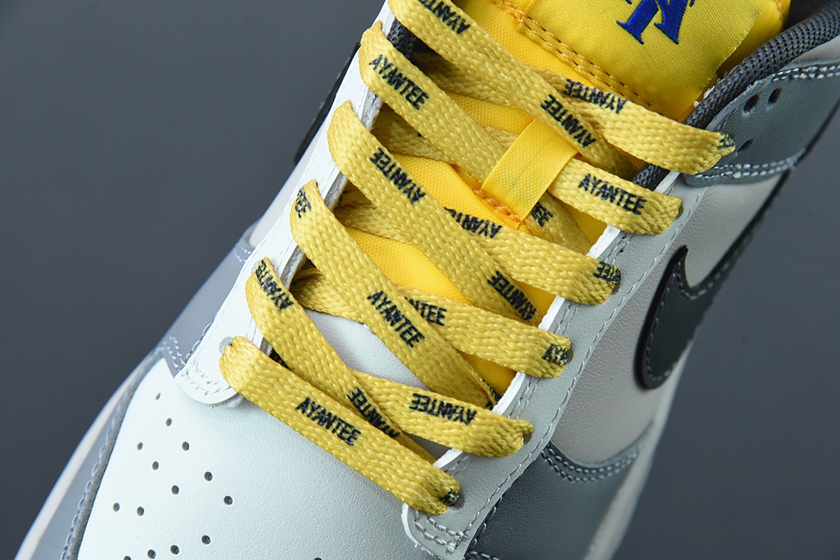 North Carolina A&T x Nike SB Dunk Low"Ayantee"大学联名配色深灰蓝黄货号:DR6187-001