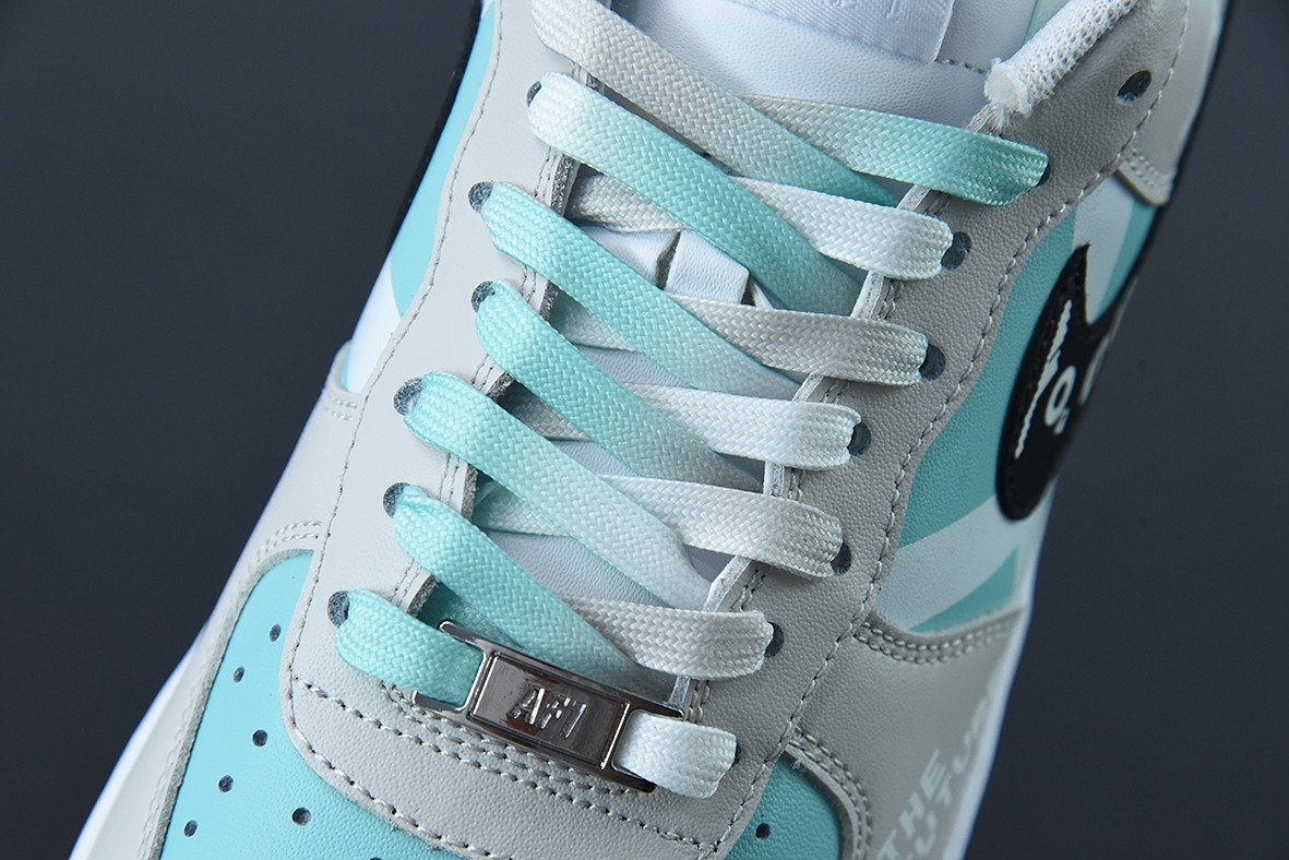 Nike Air Force 1 Low ’07 未来科技 灰蓝 空军一号低帮休闲板鞋 货号:CW2288-111