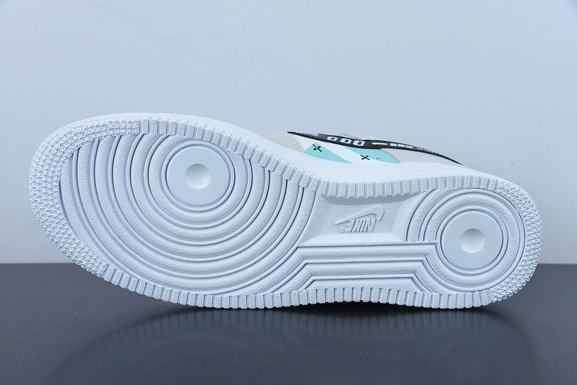 Nike Air Force 1 Low ’07 未来科技 灰蓝 空军一号低帮休闲板鞋 货号:CW2288-111