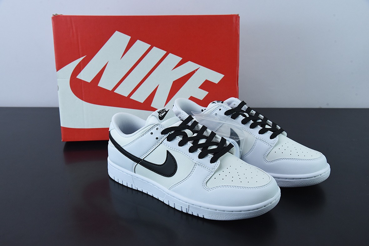 Nk SB Dunk Low "Dark Driftwood" 白黑配色 SB低帮运动休闲板鞋 货号:DJ6188-101