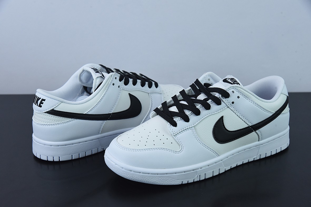 Nk SB Dunk Low "Dark Driftwood" 白黑配色 SB低帮运动休闲板鞋 货号:DJ6188-101