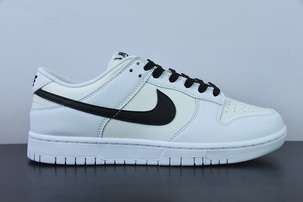 Nk SB Dunk Low "Dark Driftwood" 白黑配色 SB低帮运动休闲板鞋 货号:DJ6188-101
