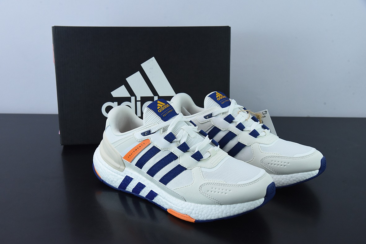 Ad EQUIPMENT+ 阿迪2021年新款缓震透气爆米花休闲跑鞋adidas EQT系列货号: HR2037