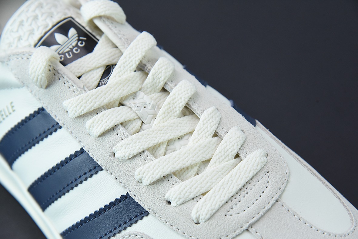 古驰Gucci x 德国运动品牌阿迪达斯Adidas Originals Gazelle"Esquisite Gucci"羚羊系列低帮复古百搭休闲运动板鞋