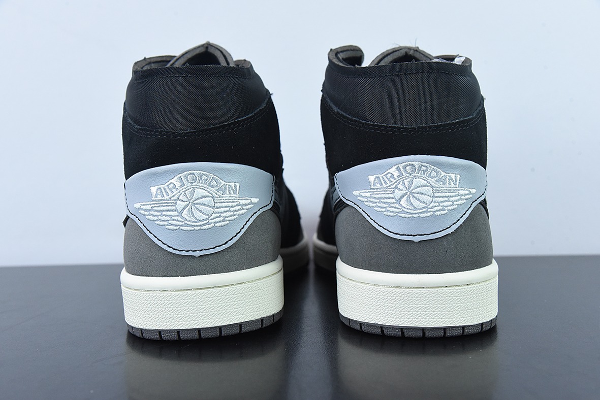 Air Jordan 1 Mid "Inside Out" 整体以深蓝色为主色调反转黑灰货号:DM9652-001