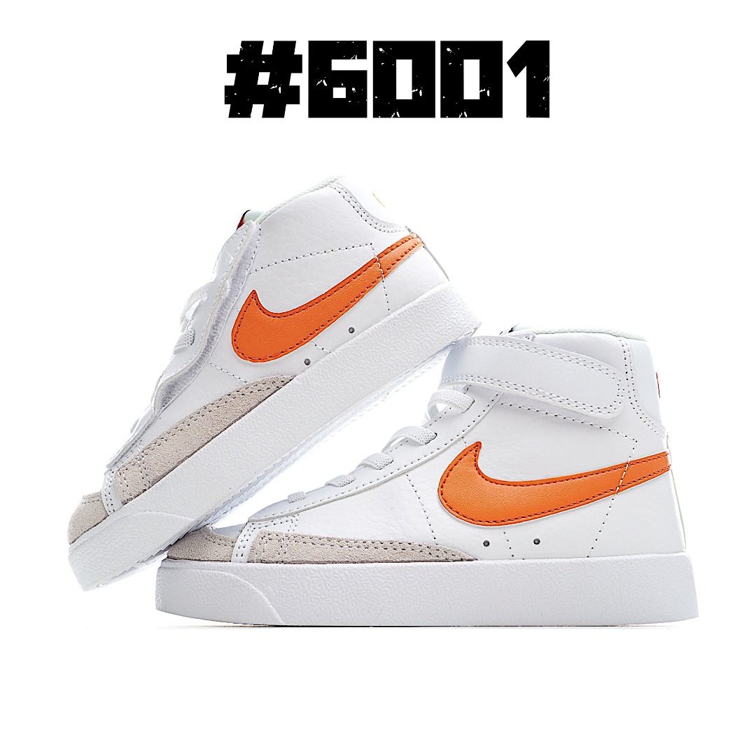 图片[7]-Nike Blazer Mid ′77开拓者高帮童鞋 22-27小童(侧开魔术贴)，28-37.5大童(松紧带+魔术贴)。 尺码：22-37.5-选品中心