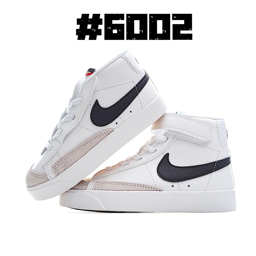 图片[8]-Nike Blazer Mid ′77开拓者高帮童鞋 22-27小童(侧开魔术贴)，28-37.5大童(松紧带+魔术贴)。 尺码：22-37.5-选品中心